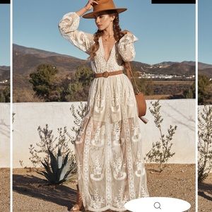 Boho style romper dress